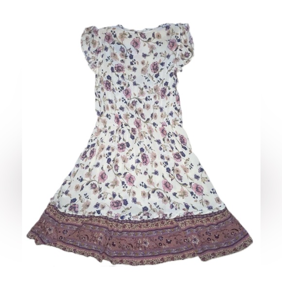 sleeveless floral dress - Picture 2 of 4